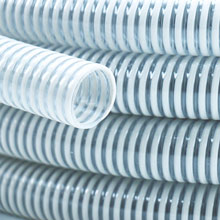 Шланг ПВХ спиральный Ф 200 мм (10 м) (мин. 1 шт)