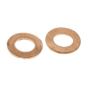 Набор медных шайб в комплекте "10" (толщина 1 мм). шт